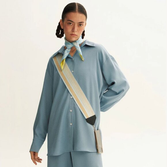 Gunia Project Woven strap Brown/Pink - Picture 2 of 2